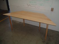 Blake's Hard Maple Trapezoidtable For Bay Window 4 small