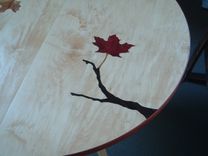 "Mapleleafs" Dining Table 5 small