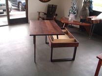 Caitlin's Walnut And Wenge Lift-Top Desk 5 small
