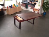 Caitlin's Walnut And Wenge Lift-Top Desk 9 small