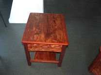 Rick And Debbie's Three Table Living Room Set In Bubinga And Padouk 2 small