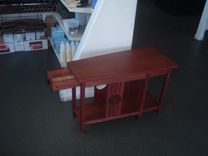 Clark's Wedge-Shaped Mission Style Center Table 2 small