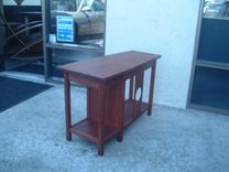 Clark's Wedge-Shaped Mission Style Center Table 6 small