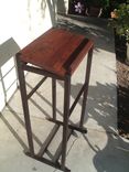 The Reverend's Walnut And Wenge Music Stand And Small Table 1 small