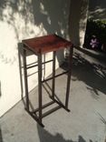 The Reverend's Walnut And Wenge Music Stand And Small Table 3 small