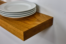Wood Shelves, Wooden Bookshelf, Wooden Wall Shelves, Floating Wood Shelves, Natural Wood 2 small