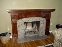 Fireplace Mantle 3 small