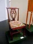 Walnut Chippendale-Style Owl Side Chair 1 small