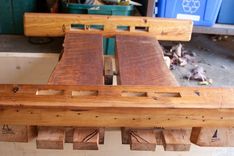 Heart Pine Dining Room Table 8 small