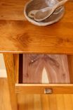 Heart Pine Side Board Table 3 small