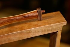 Organic Shaped Computer Table 4 small