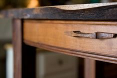 Old Growth Black Walnut Solid Wood Side Table 3 small