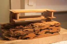 Organic And Natural Edge Wild Cherry Wood Box 2 small