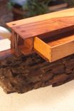 Organic And Natural Edge Wild Cherry Wood Box 5 small