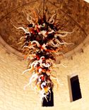 Foyer Renaissance'  Hand Blown Glass Art Chandeliers - Custom Chandeliers 1 small