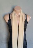 Nude Chiffon Scarf 2 small