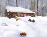 Custom Home, Boat, Garden, Farm, Cabin Portrait Painting Or Drawing 3 small