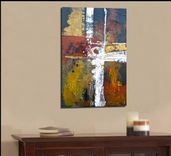Textured Modern Abstract Painting Contemporary Art By Gino Savarino 2 small