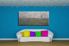 Rain Girl - Abstract Art Landscaping Painting By Gino Savarino 5 small