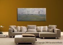 Rain Girl - Abstract Art Landscaping Painting By Gino Savarino 7 small