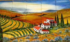 Landscape Tile Murals 9 small