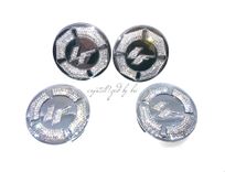 Custom Crystallized Car Wheel Center Caps Bling Genuine European Crystals Bedazzled 3 small