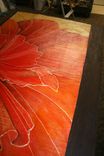 Cracked Linen Hibiscus Custom Panel Installation 4 small