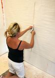 Cracked Linen Hibiscus Custom Panel Installation 5 small