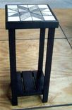 Tiled Accent Table - Black 2 small