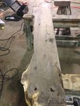 Live Edge Walnut Mantel 4 small