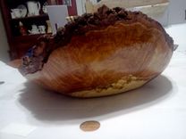 Oak Burl Bowl 2 small