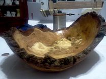 Oak Burl Bowl 3 small