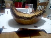 Oak Burl Bowl 4 small