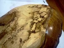 Oak Burl Bowl 6 small