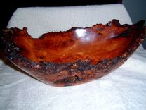 Cherry Burl Bowl 7 small