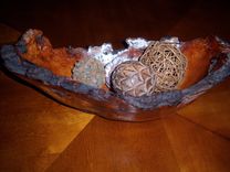 Cherry Burl Bowl 9 small