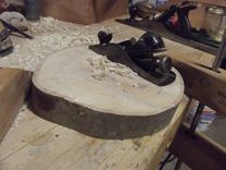 A Wooden Platter For Serving Bread 5 small