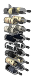 (Wall Mount / Blade Series ) Double Bottle Cork Facing Wine Display 1 small