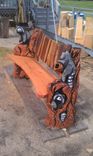 Rustic Raccoon Bench 3 small