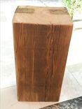 Reclaimed Beam Side Table 6 small