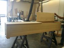 Storage Bench For Exterior (Made In Cedar) 1 small