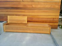 Storage Bench For Exterior (Made In Cedar) 4 small