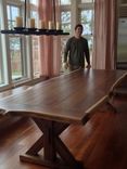Black Walnut Live Edge Dining Table 3 small