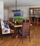 Black Walnut  Live Edge Refectory Dining Table 1 small