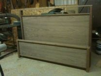 6 Drawer Black Walnut Platform Bed 4 small