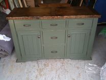 Distressed, Painted Sideboard 1 small