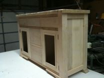 Distressed, Painted Sideboard 3 small