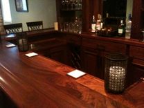 Black Walnut Home Bar 2 small