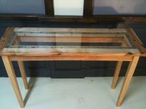 Life's A Beach Glass Sofa Table 6 small