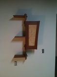 3 Tier Cherry Shelf Cabinet 2 small